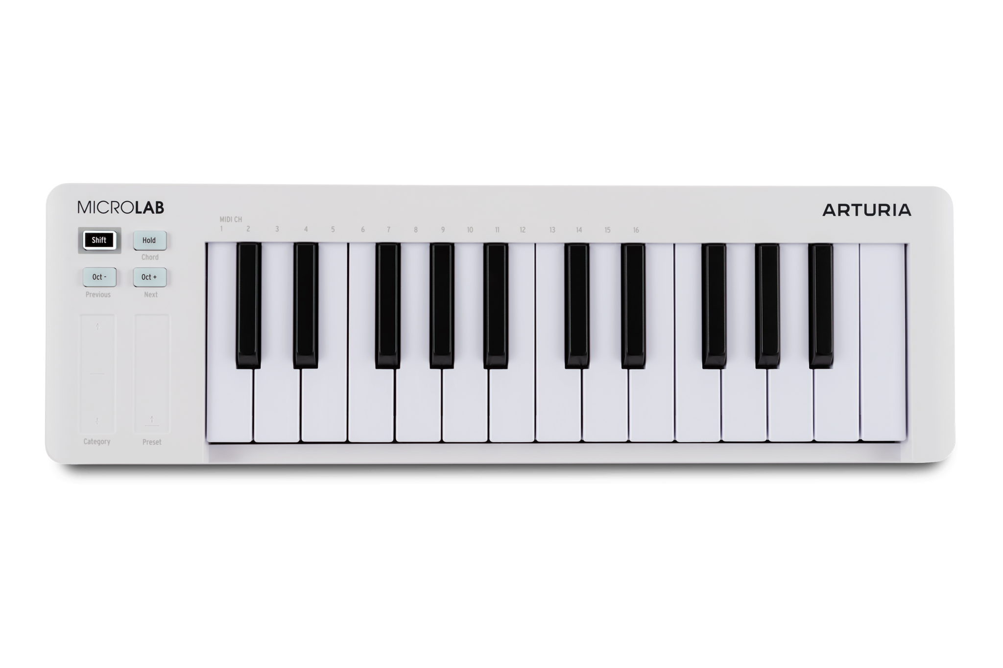 Arturia MicroLab Mk3 White