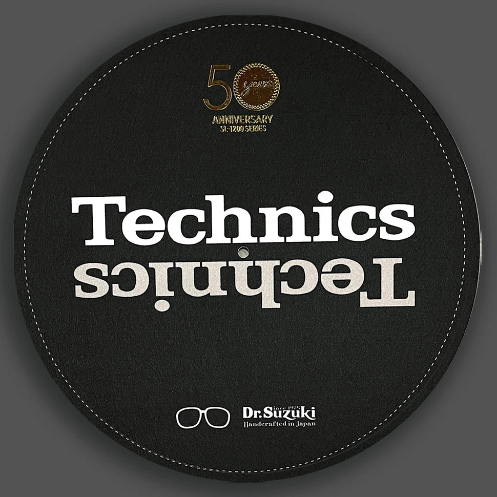 Dr.Suzuki X Technics 12" 50th Limited Edition Slipmats
