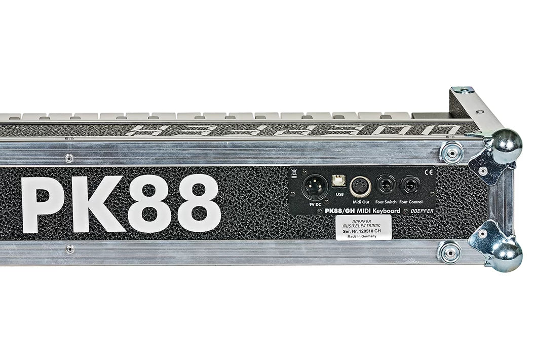 Doepfer PK88 88T/GH MIDI-Keyboard V1.2 o.NT/no PS black