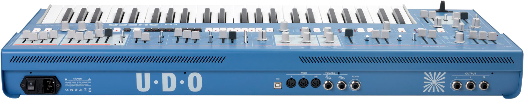 UDO Audio Super 6 Keyboard blue