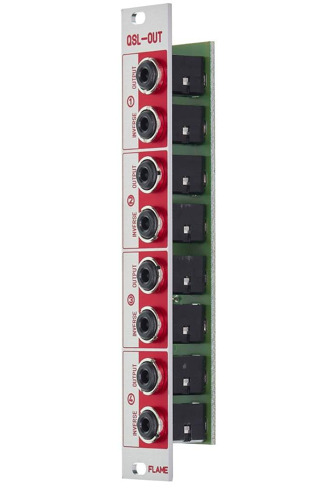 Flame QSLIDER Quad Control Voltage Source silver - last few