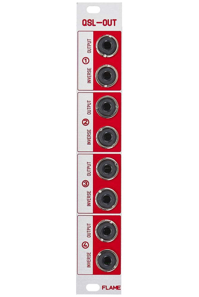 Flame QSLIDER Quad Control Voltage Source silver - last few