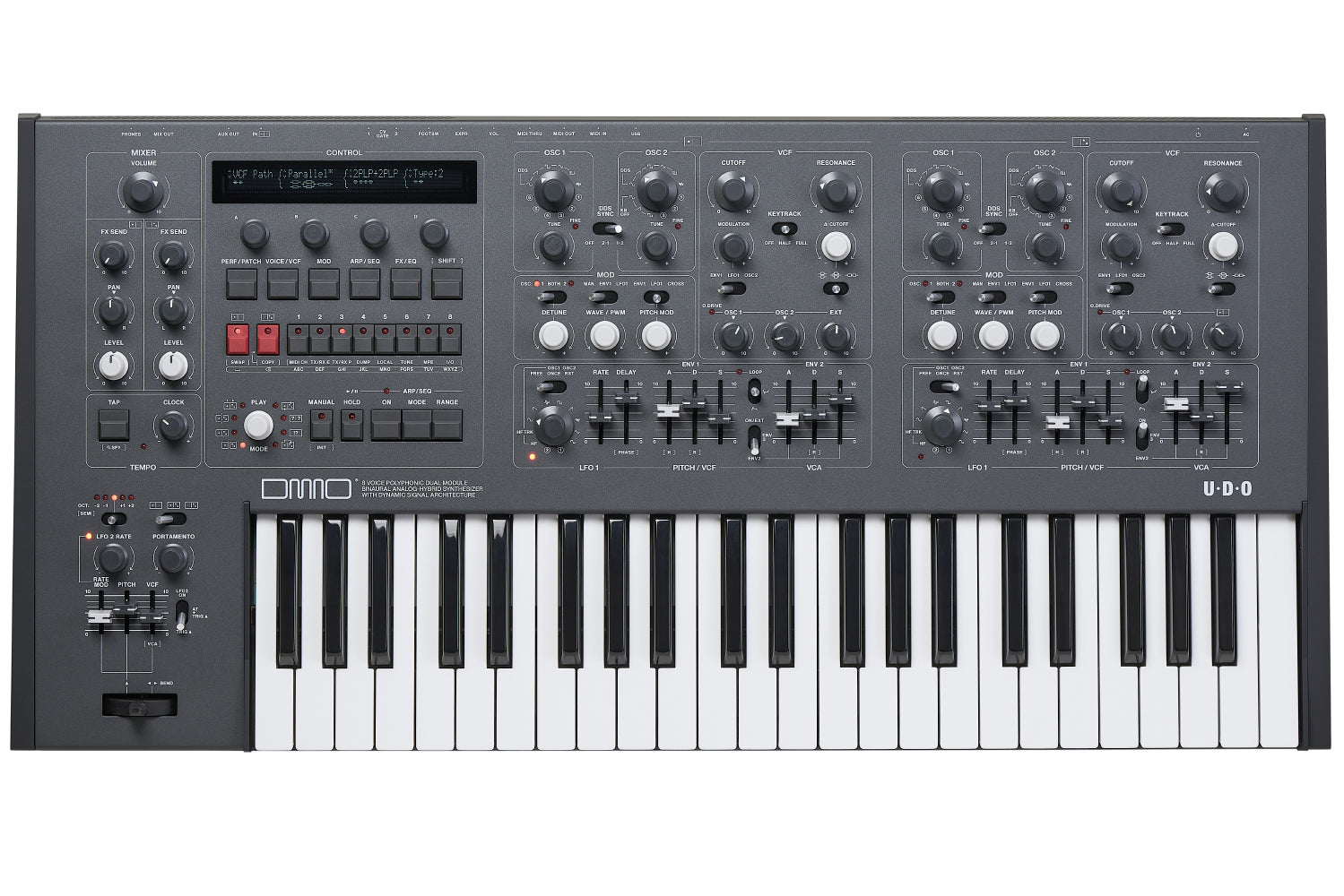 UDO Audio DMNO Keyboard black