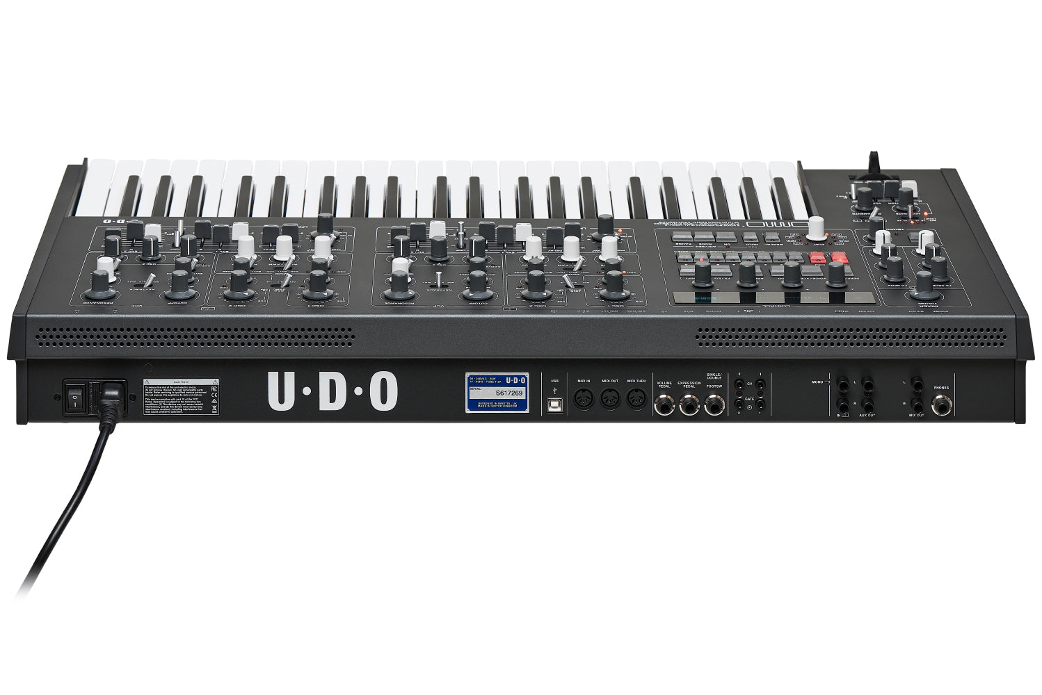 UDO Audio DMNO Keyboard black