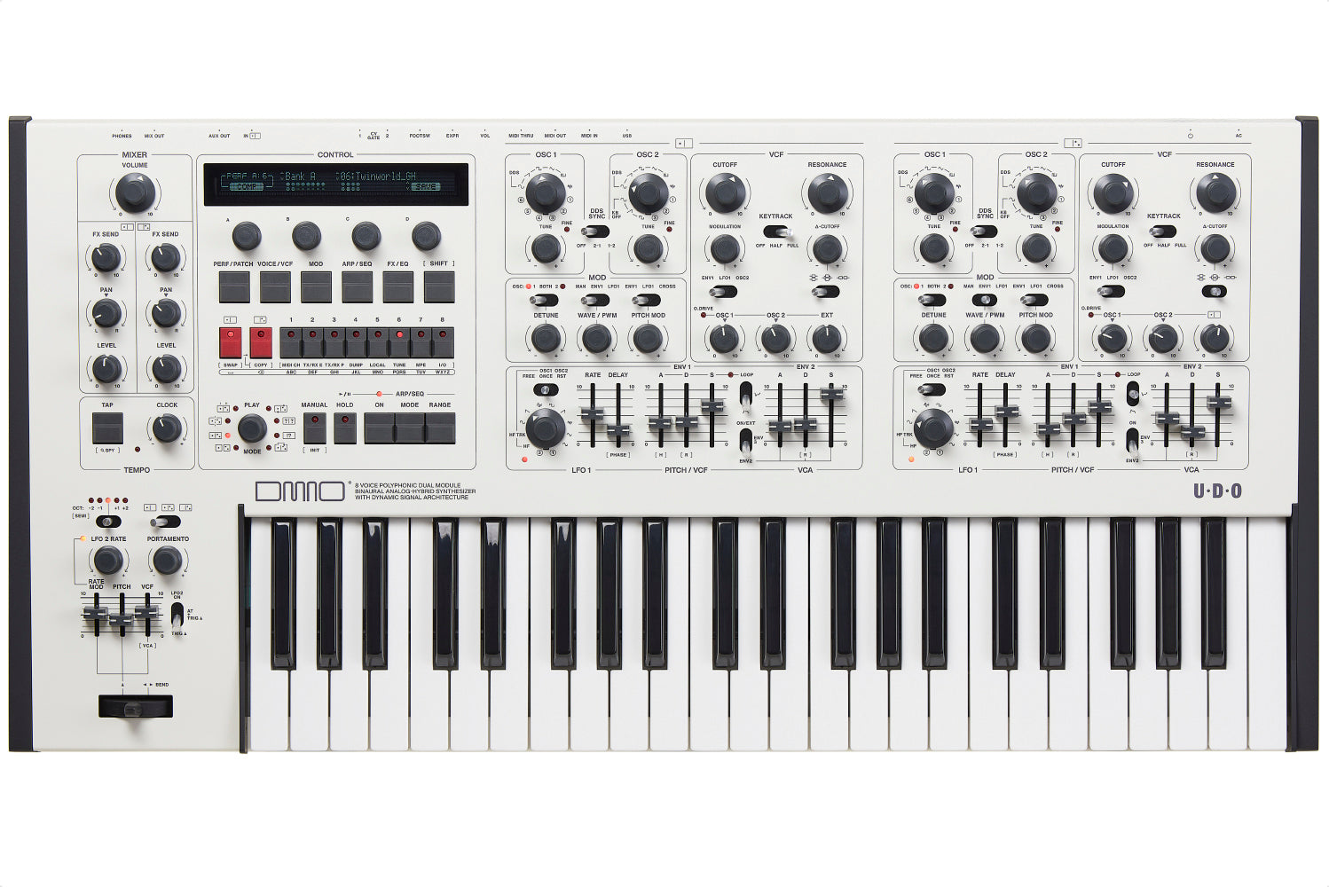 UDO Audio DMNO Keyboard white