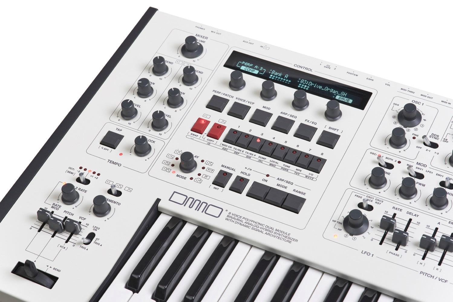 UDO Audio DMNO Keyboard white