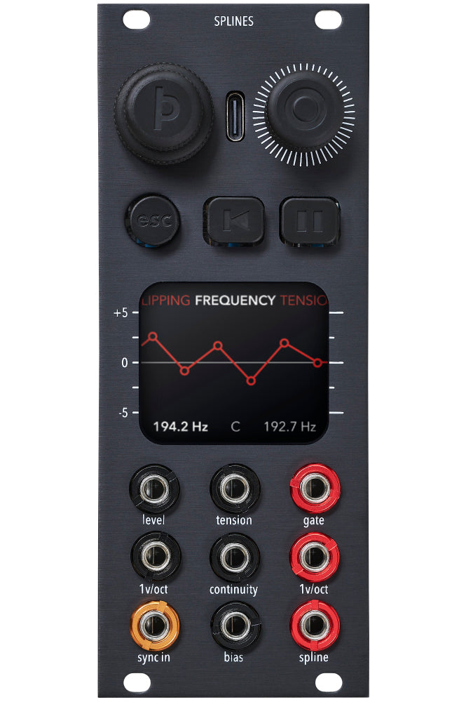 thorn.audio Splines Black