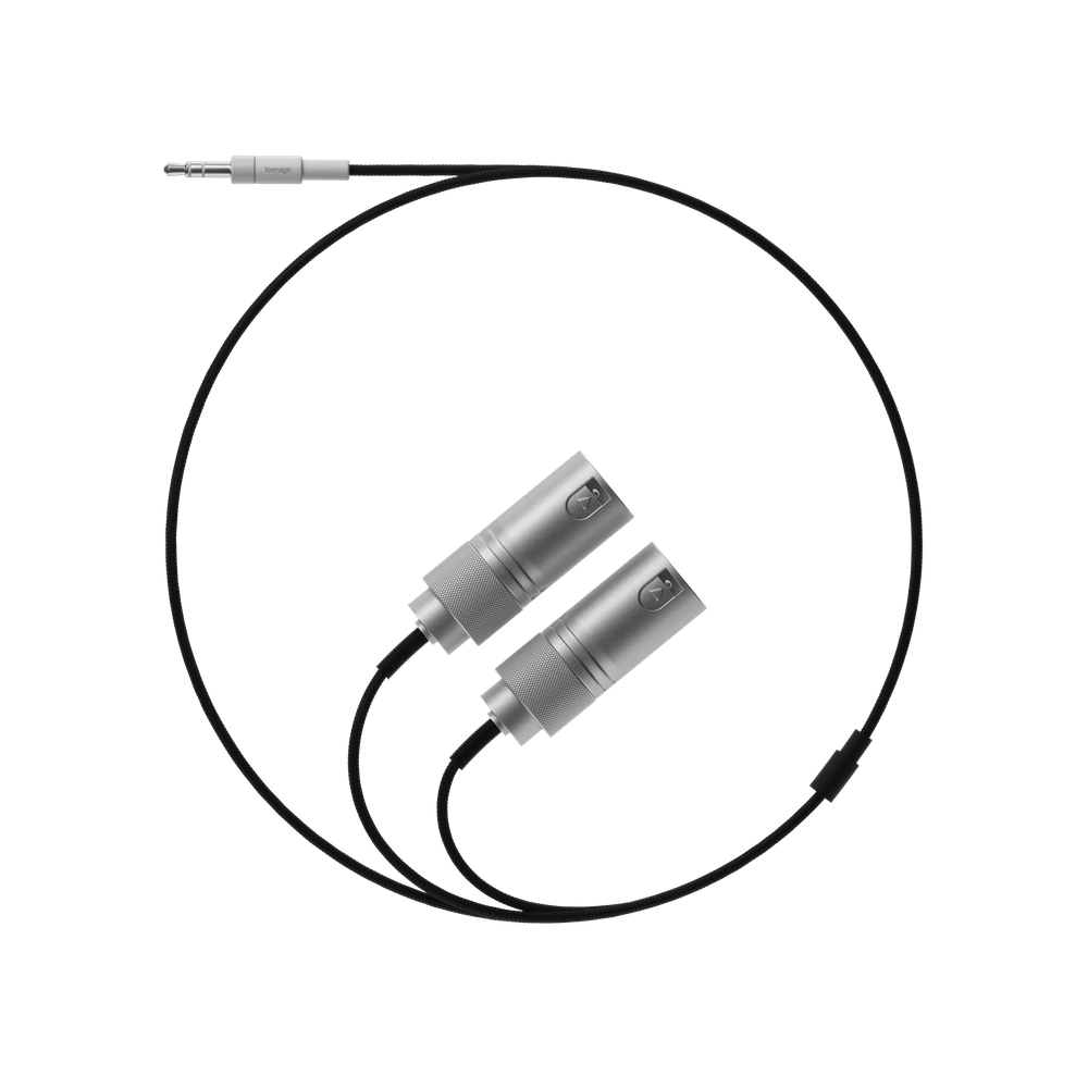 Teenage Engineering Field Audio Cable 3.5mm to 2 x XLR (plug)