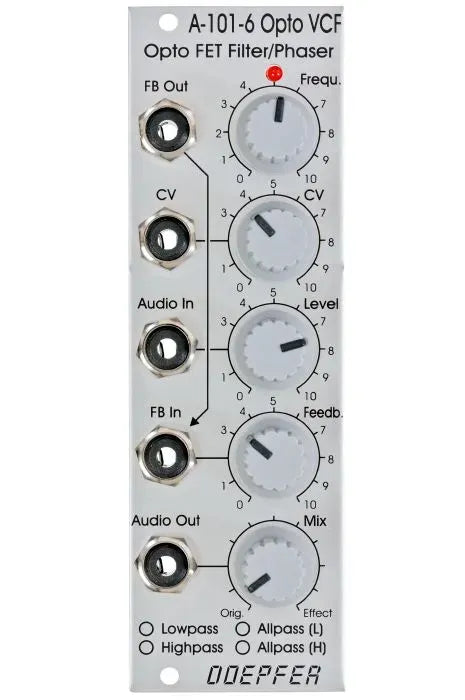 Doepfer A-101-6 Opto FET VCF/Phaser