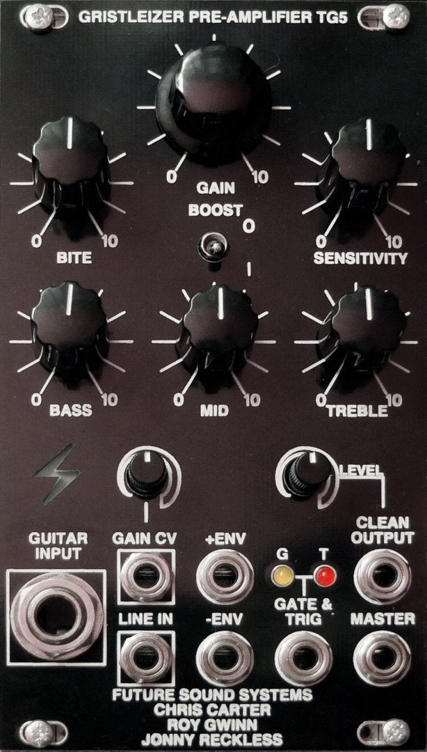 Future Sound Systems TG5 Gristleizer Eurorack Pre-Amp Module
