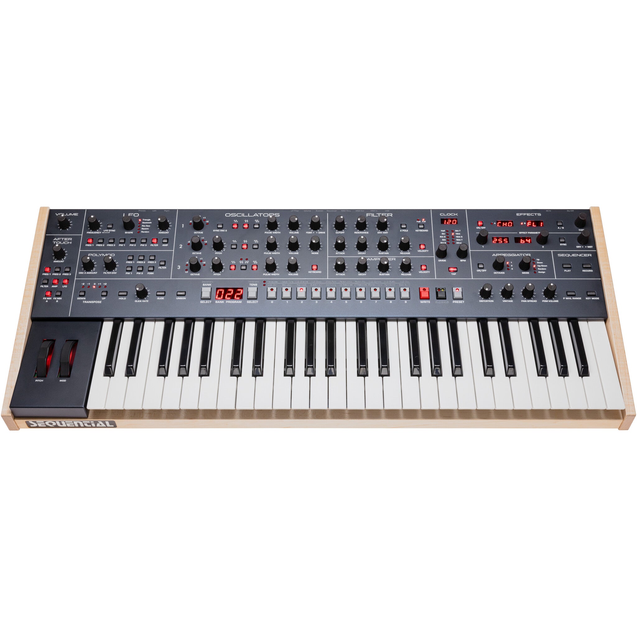 Sequential Trigon 6 Keyboard