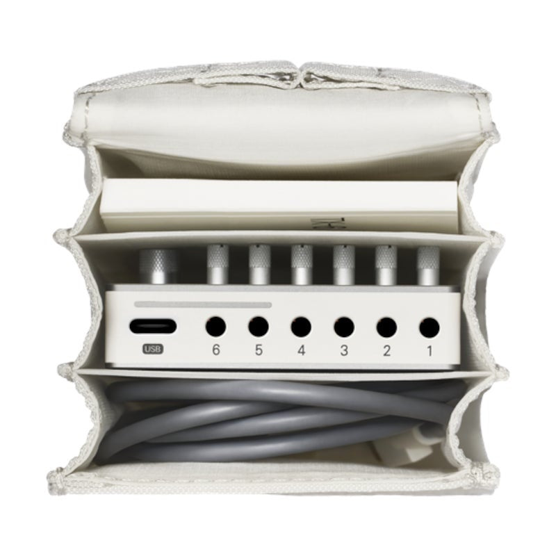 Teenage Engineering Field Accordion Bag White for TX-6