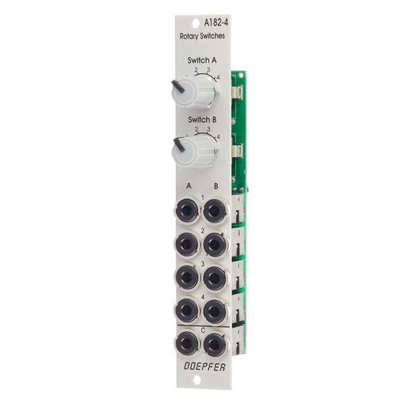 Doepfer A-182-4 Dual 4-1 Rotary Switches