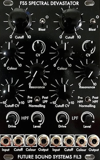 Future Sound Systems  FIL3 Spectral Devastator Eurorack Filter Module