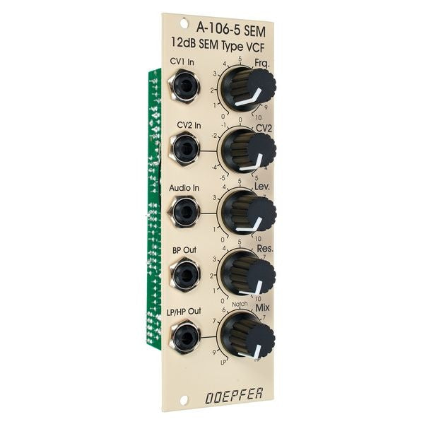Doepfer A-106-5 12dB SEM Filter Special Edition creme