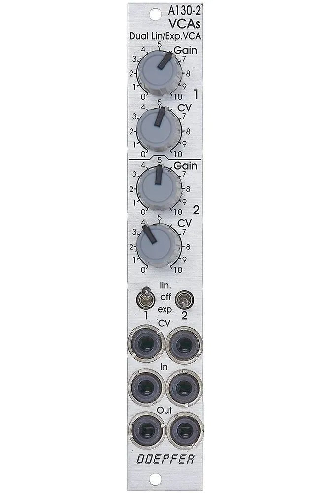 Doepfer A-130-2 Dual lin/log VCA Slim Line