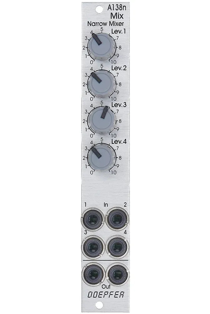 Doepfer A-138n Narrow Mixer (Slim Line Series)