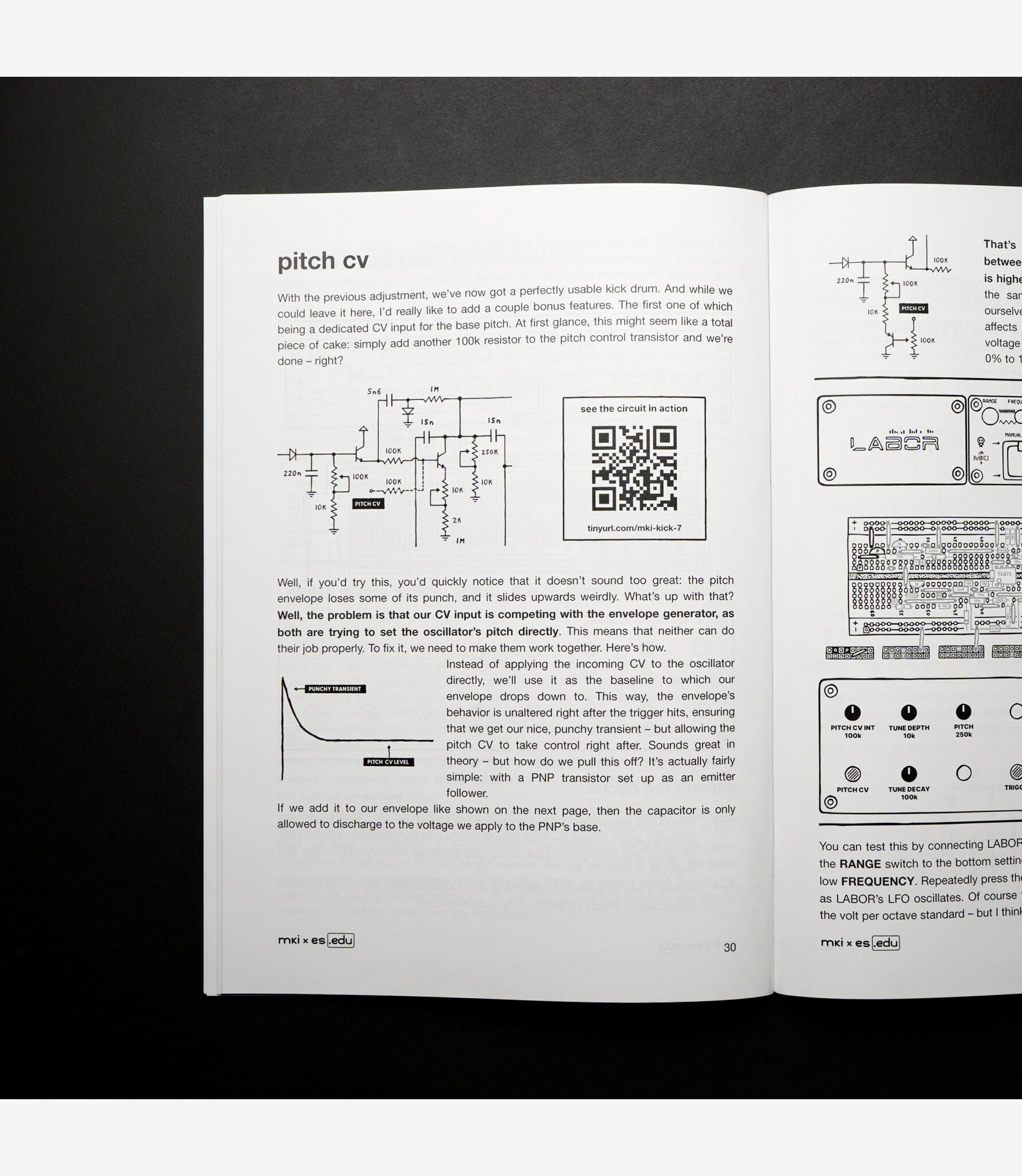 Erica Synths Kick Drum Circuit Design Guide