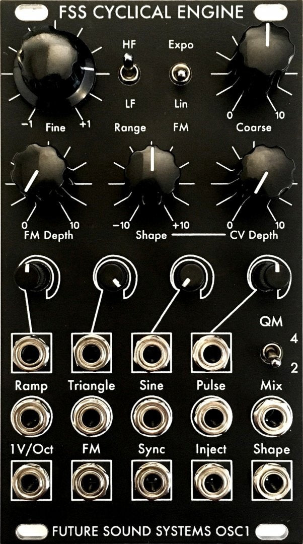 Future Sound Systems  OSC1 Cyclical Engine Eurorack Oscillator Module
