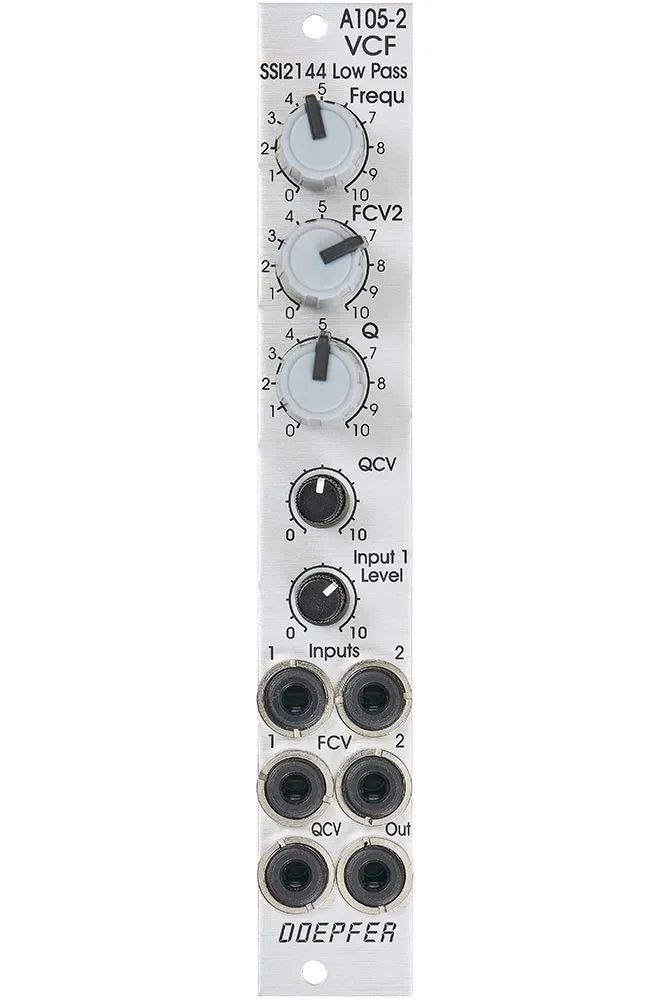 Doepfer A-105-2  24 dB Low Pass (SSI-Type) Filter