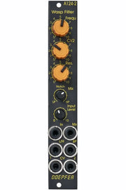 Doepfer A-124-2SE Wasp Filter SE black/yellow Slim Line