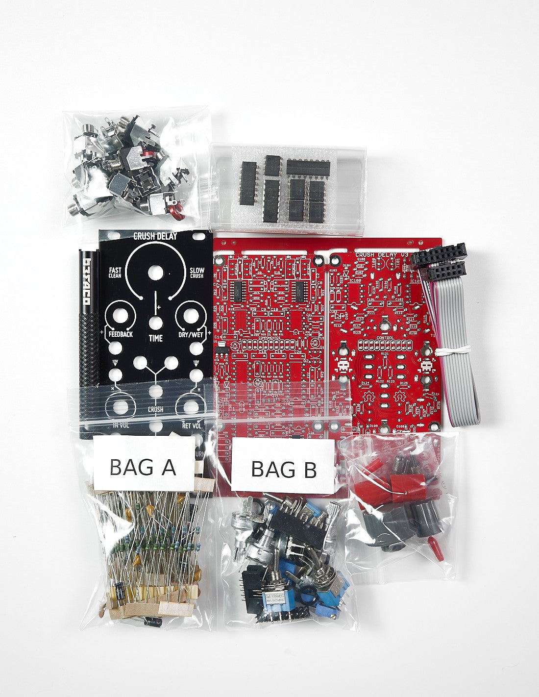 Befaco Crush Delay V3 – DIY Kit