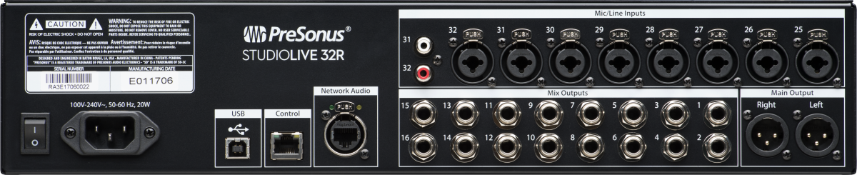 Presonus StudioLive 32R
