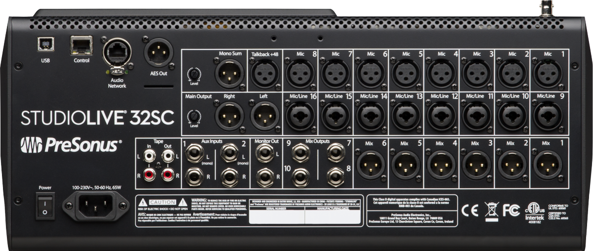 Presonus StudioLive 32SC