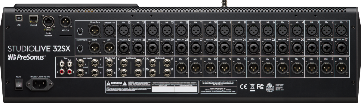 Presonus StudioLive 32SX