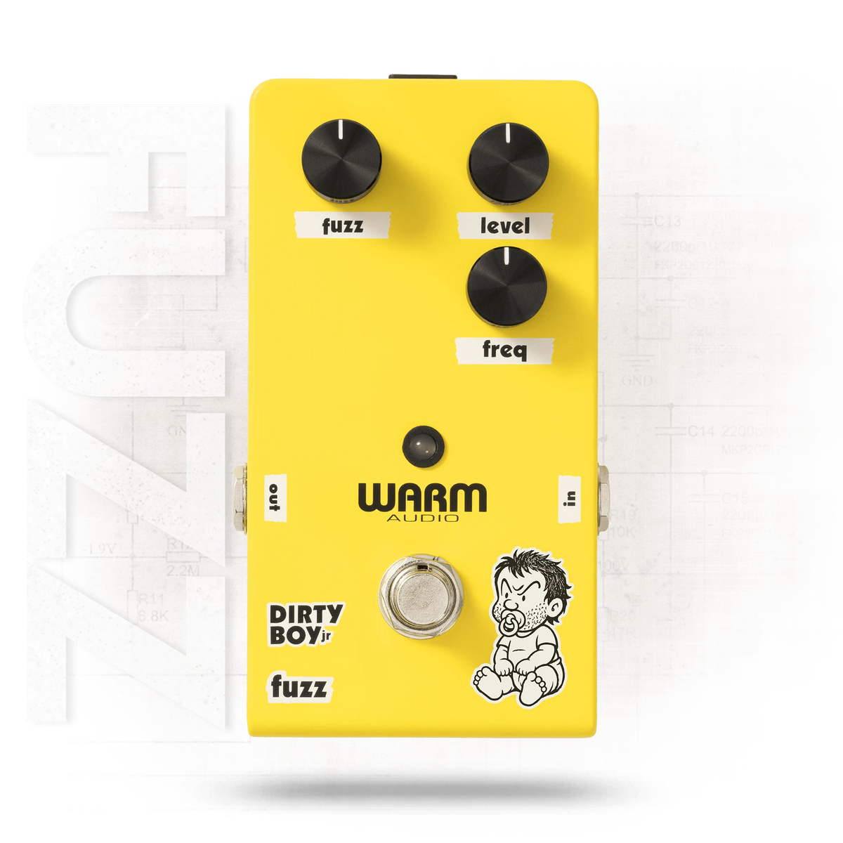Warm Audio Dirty Boy Jr. Fuzz Pedal