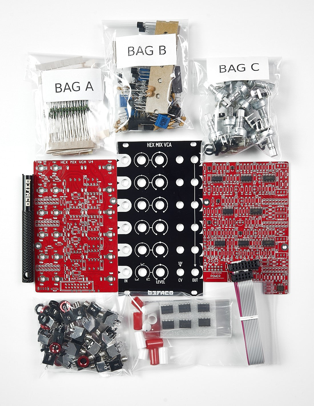 Befaco Hexmix VCA – DIY Kit
