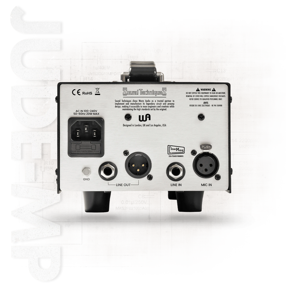 Warm Audio JUDE-MP Single-Channel Microphone Preamp