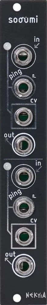 Nekyia Circuits Sosumi Eurorack Dual Low Pass Gate Module