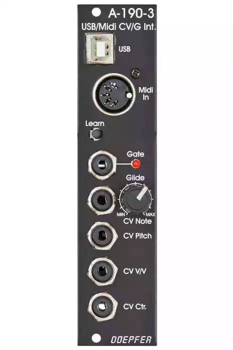 Doepfer A-190-3V Midi/USB-to-CV/Gate Interface Vintage Edition