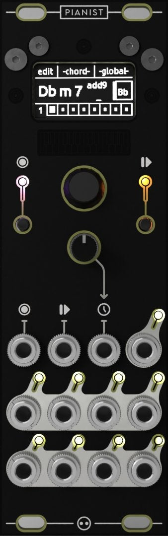 NOH Modular  Pianist Eurorack Chord Sequencer Module