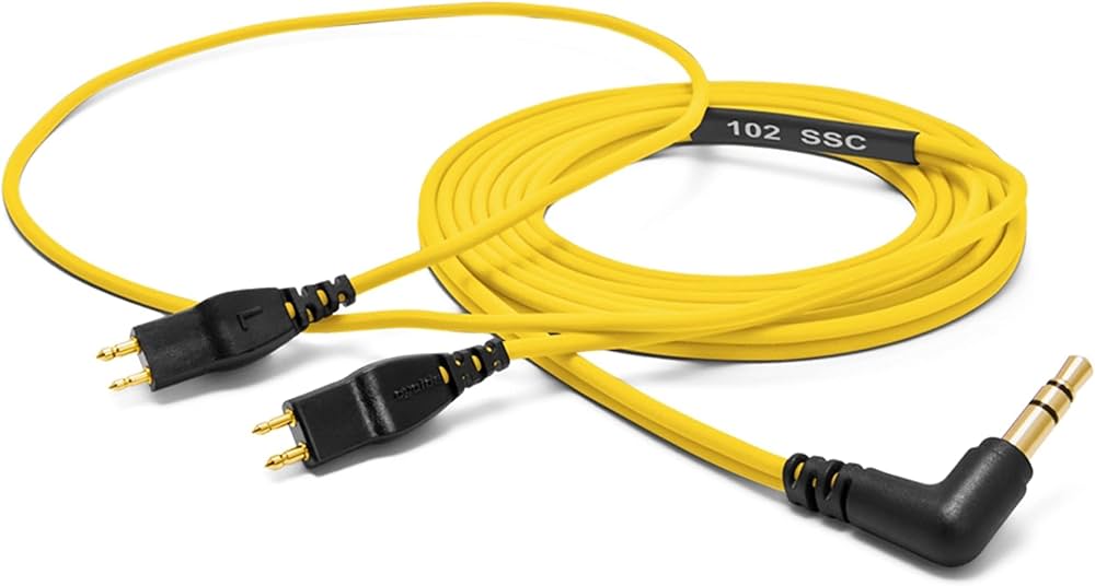 Oyaide replacement cable for Sennheiser HD25, 1.2m