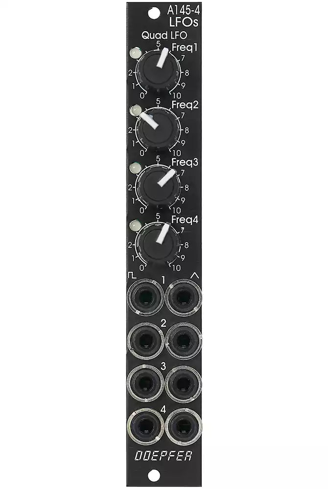 Doepfer A-145-4v Quad LFO (Slim Line Series) Vintage Edition
