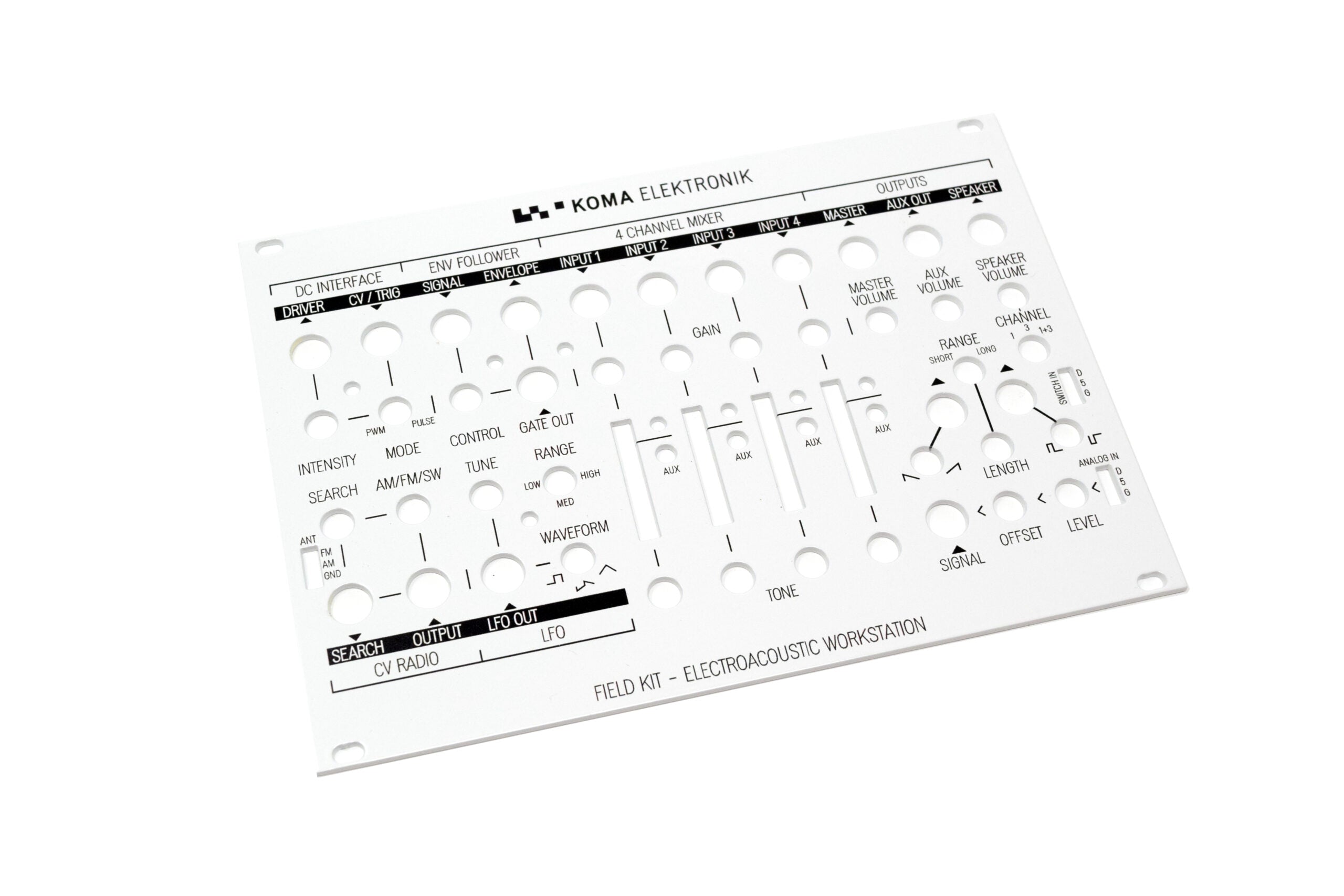 KOMA Elektronik Field Kit Eurorack Panel