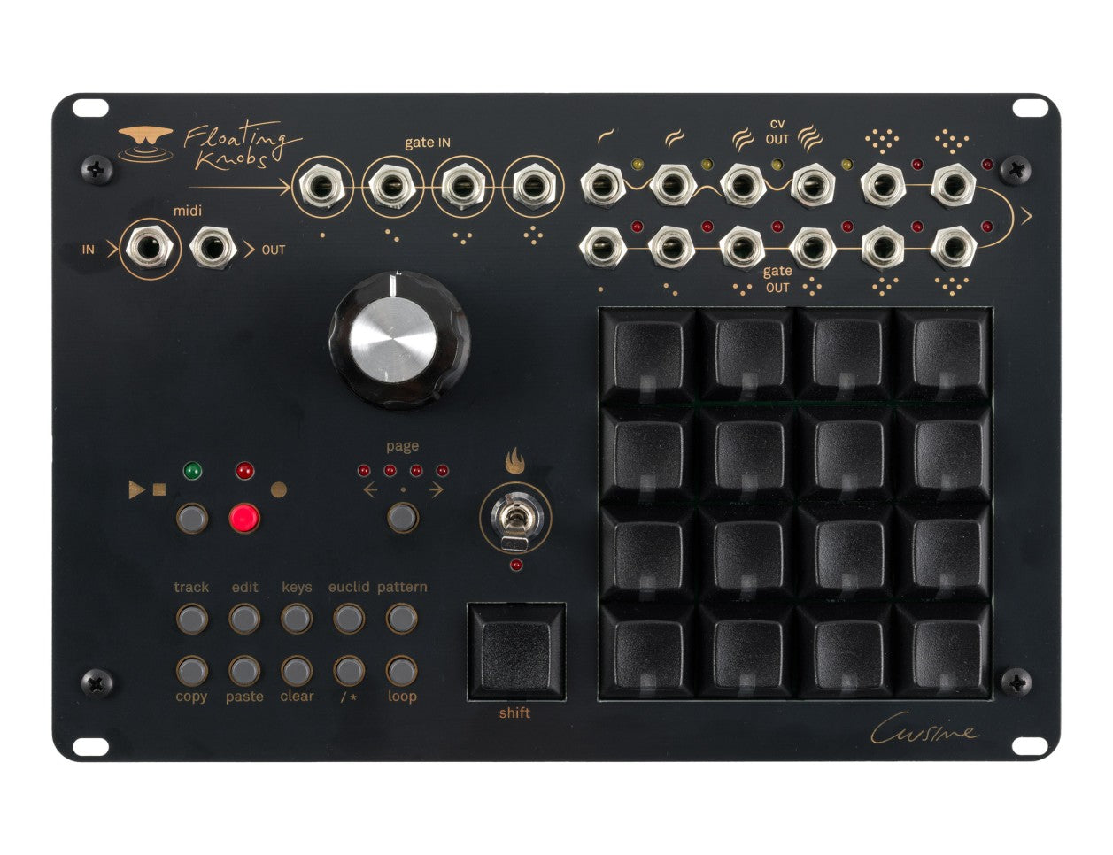 Floating Knobs Cuisine Sequencer