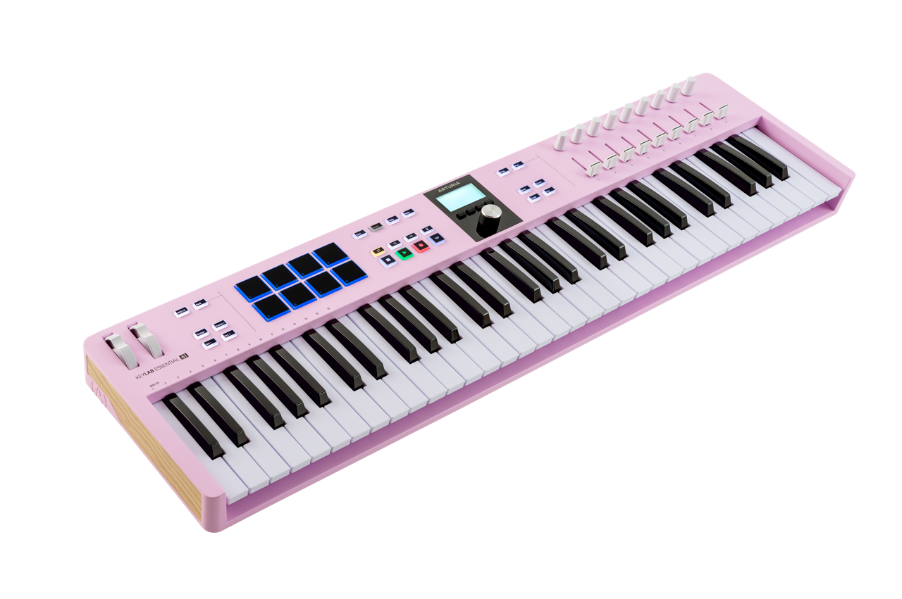 Arturia KeyLab Essential 3 61 Rose Quartz