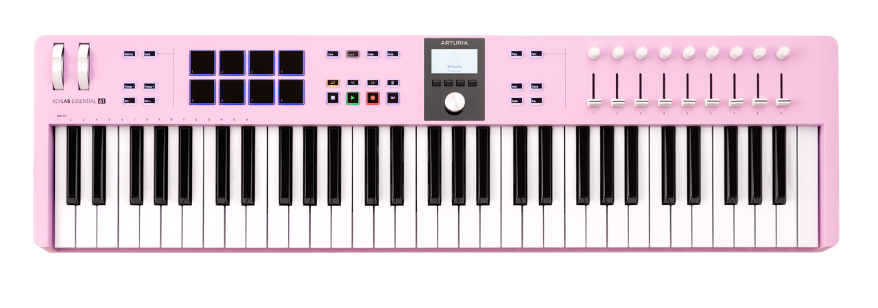 Arturia KeyLab Essential 3 61 Rose Quartz