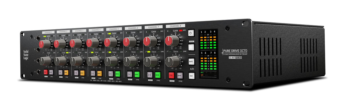 Solid State Logic PURE DRIVE OCTO 8-Channel Mic Preamp