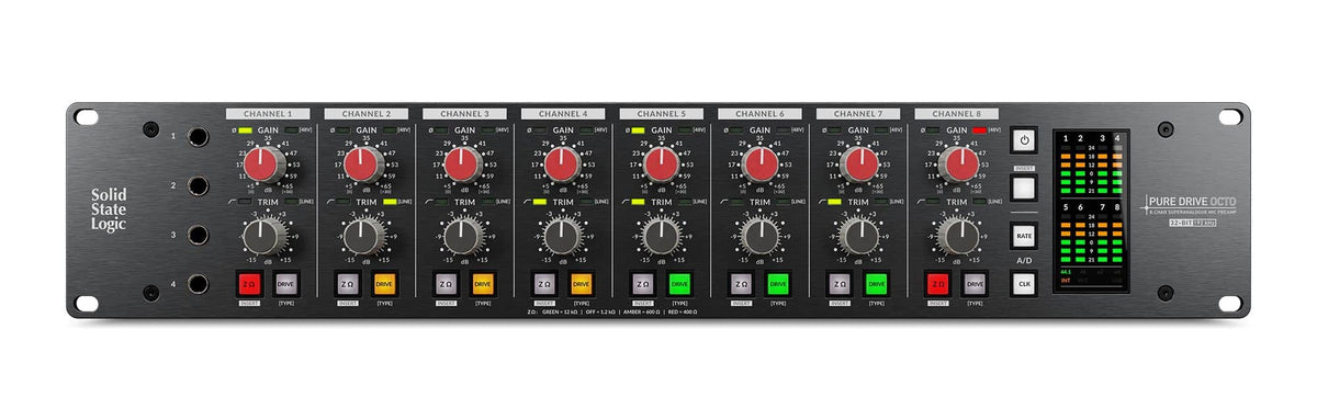 Solid State Logic PURE DRIVE OCTO 8-Channel Mic Preamp
