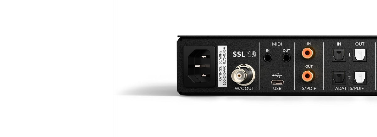 Solid State Logic SSL 18 USB Audio Interface