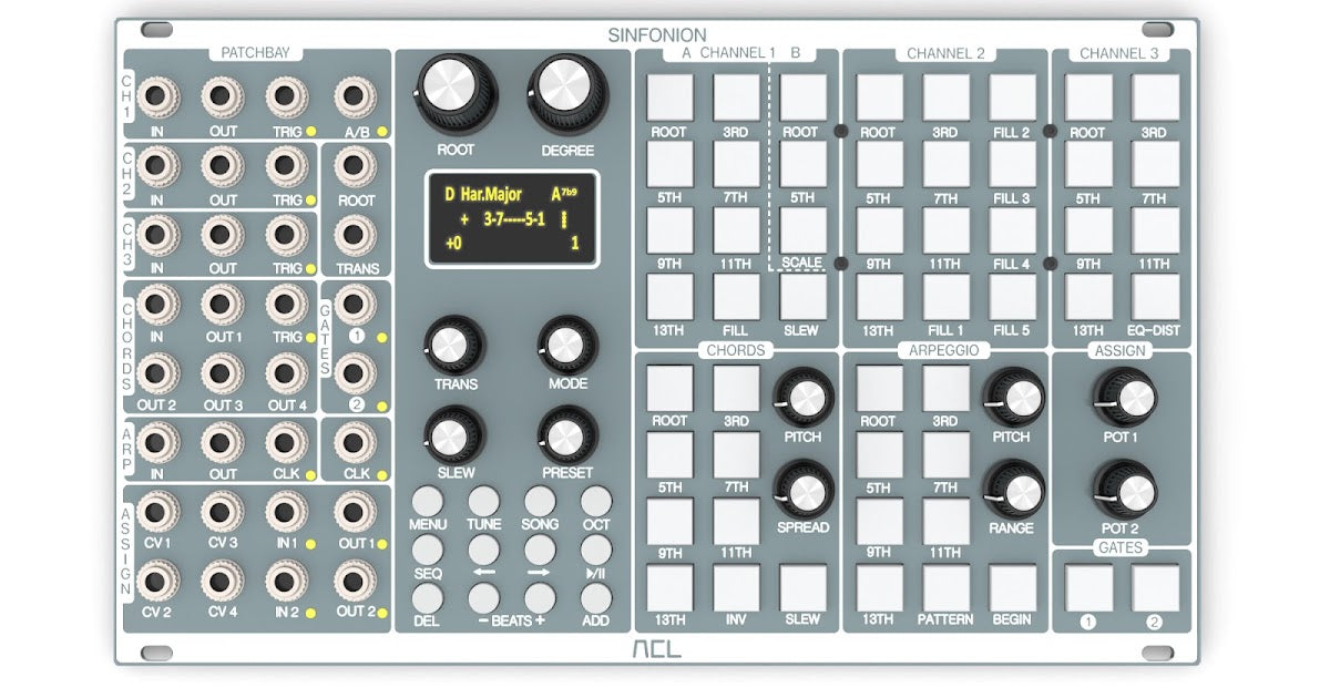 ACL Sinfonion Complex Harmonic CV Processor