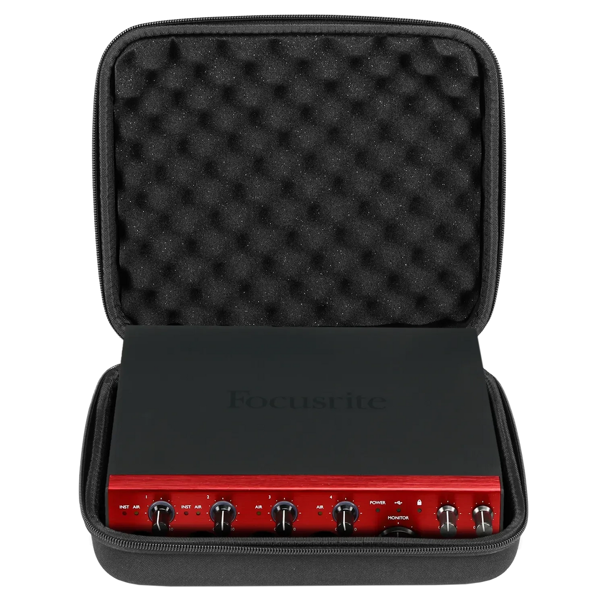 UDG Creator Hardcase for Focusrite Scarlett 2i2/4i4 4th Gen and Clarett+ 4Pre/2Pre