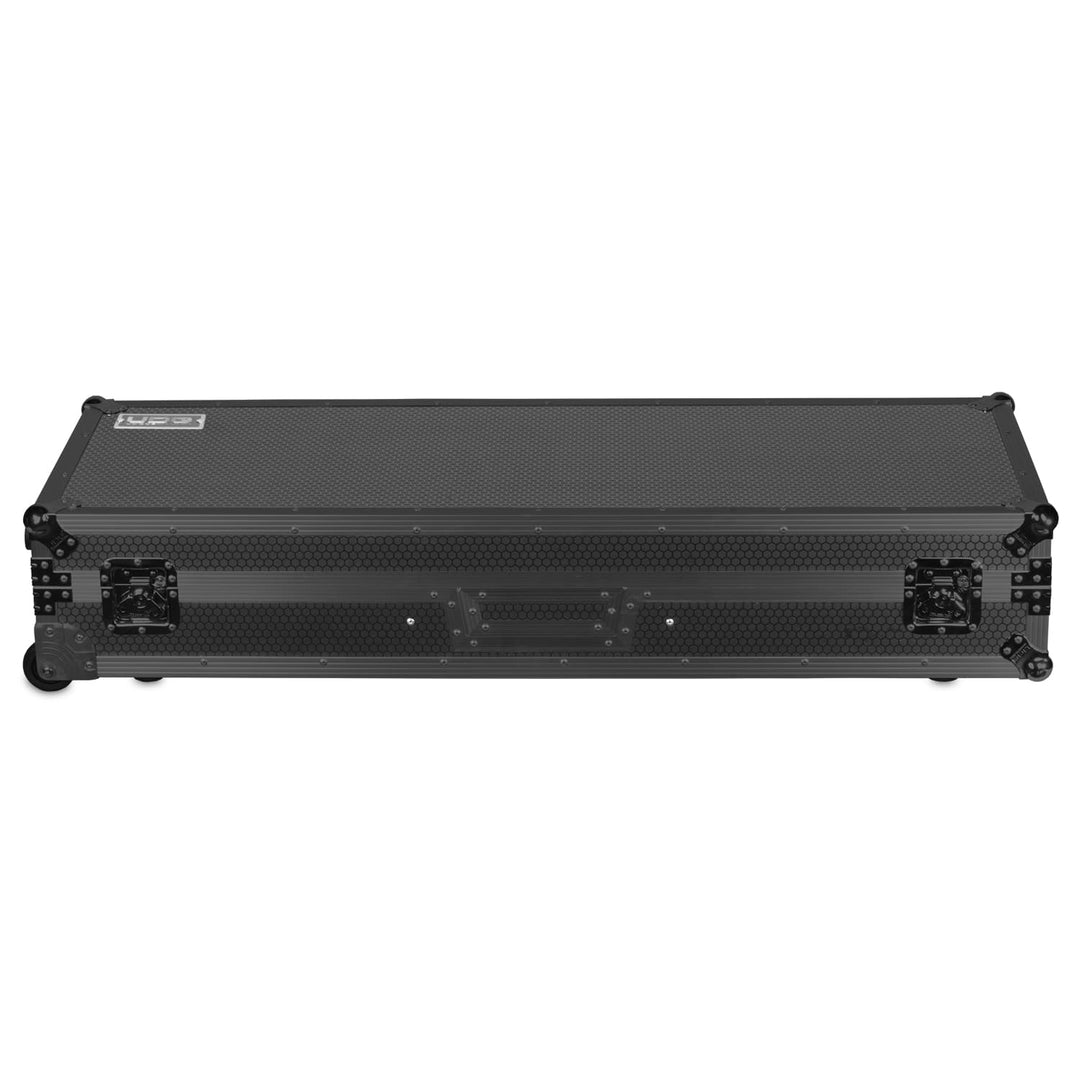 UDG Ultimate Flight Case Set PLX9/SL1200 Black MK2 Plus (Laptop Shelf & Wheels)