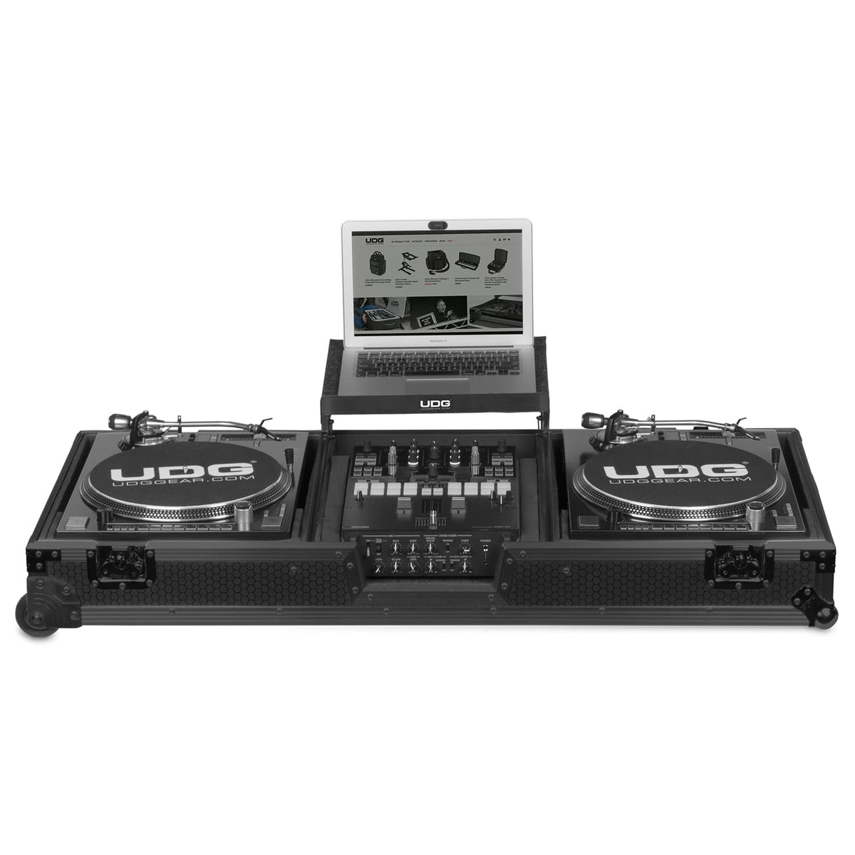 UDG Ultimate Flight Case Set Multi Format Turntable Battle & 10"/12" Mixer Plus