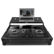 UDG Ultimate Flight Case Pioneer DJ XDJ-RR Black Plus (Laptop Shelf + Wheels)