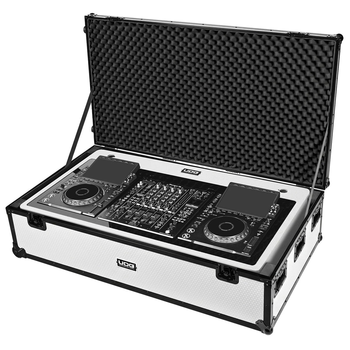UDG Ultimate DJ Podium Workstation Flight Case Set